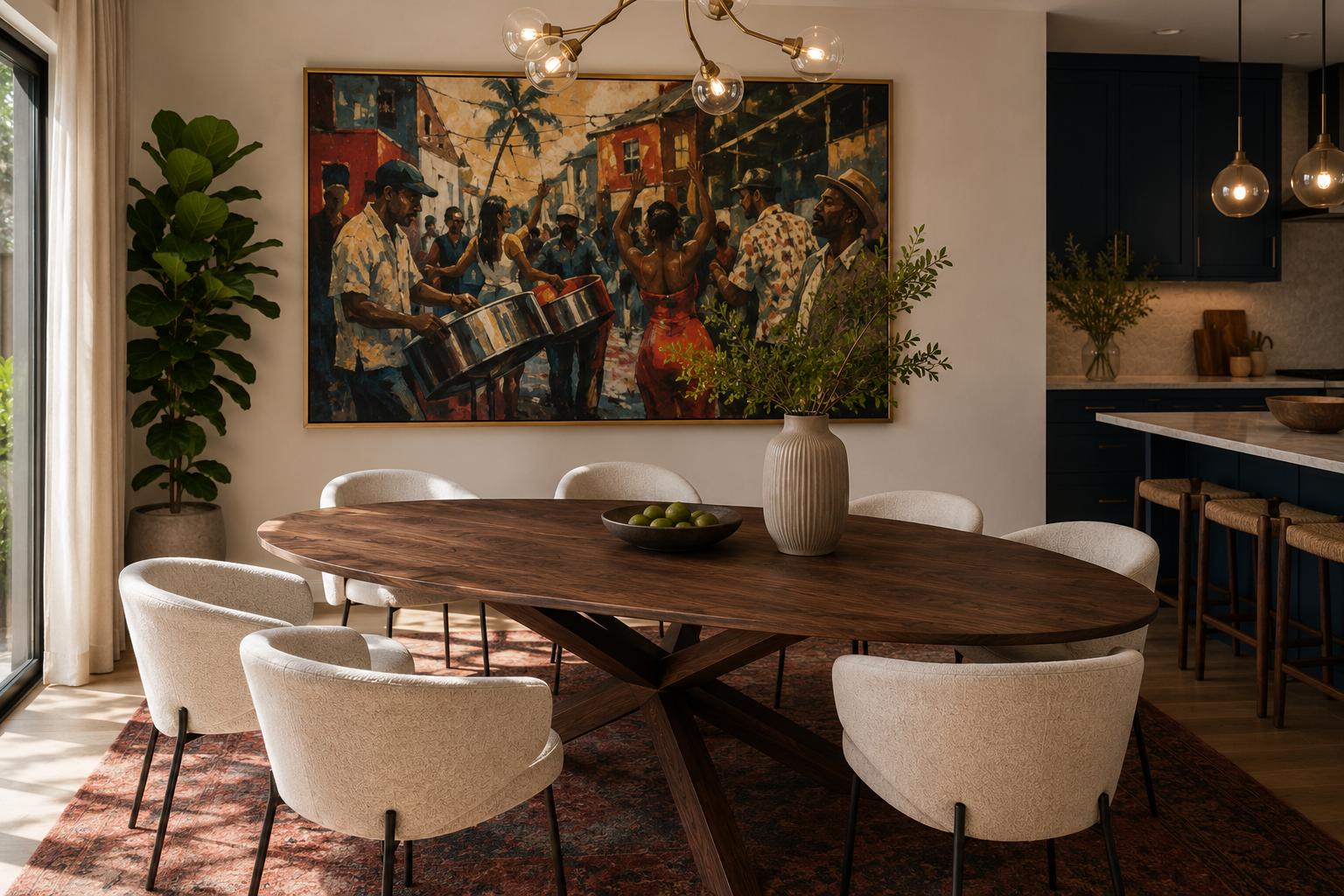 Sculpt Organic dining table — Organic, sculptural statement tables