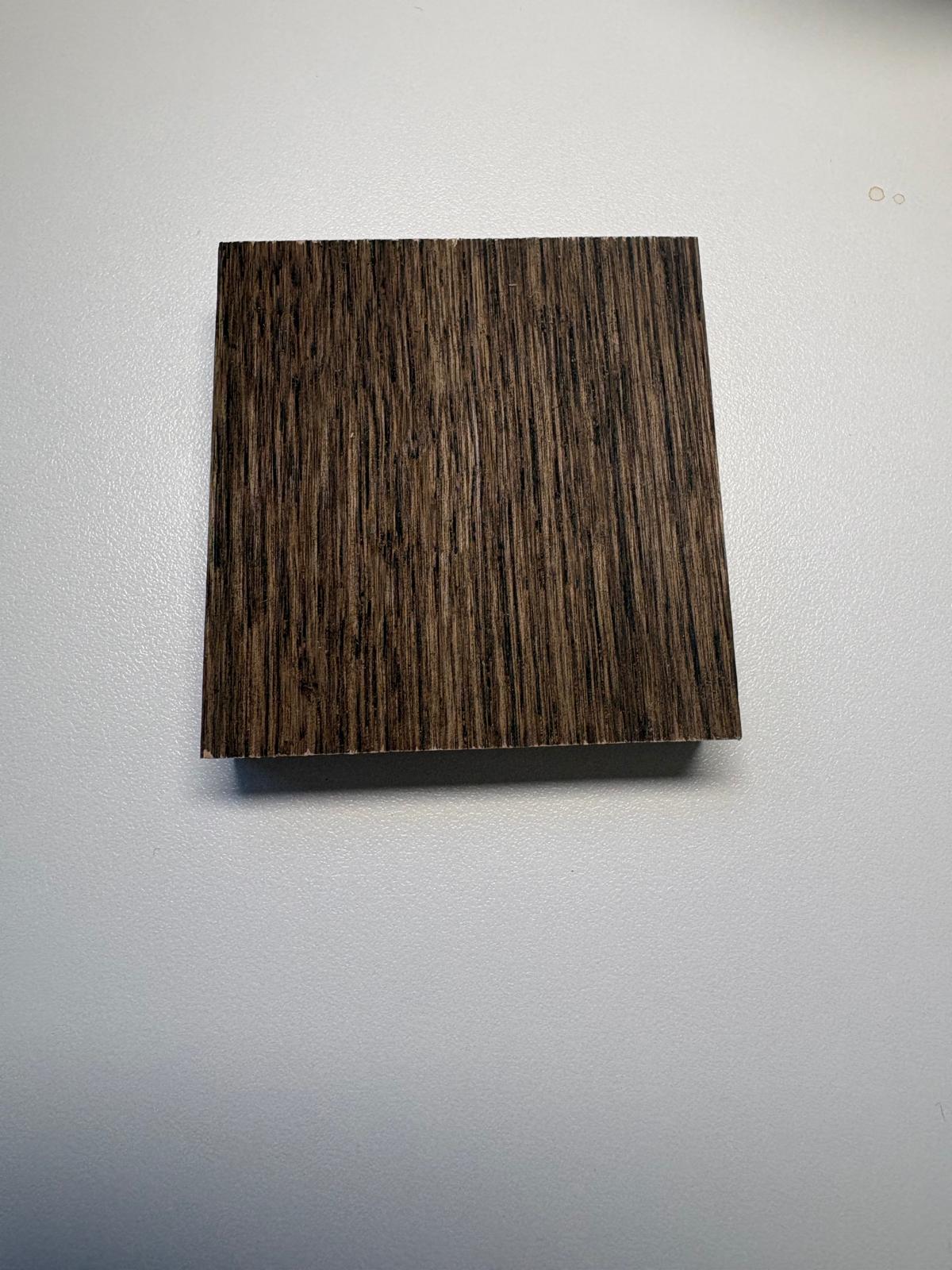 Oak Black oak finish sample